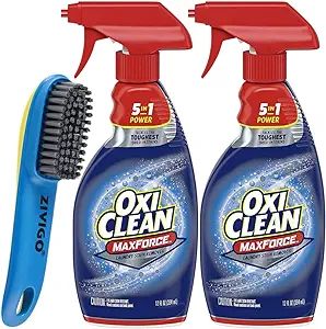 2 Oxi, Clean® Max Force Spray, Laundry Stain Remover, 12 Ounce, Bundled with ZIVIGO Laundry Stai... | Amazon (US)