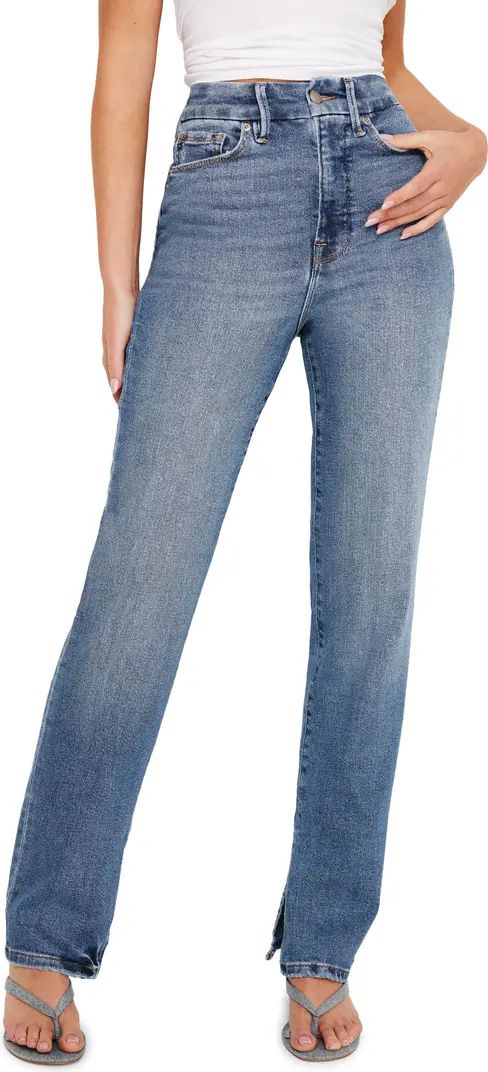 Good American Good Boy High Waist Boyfriend Jeans | Nordstrom | Nordstrom