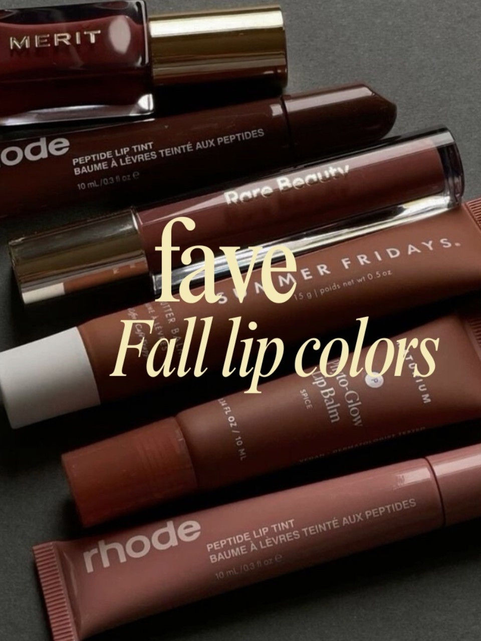FAVORITE FALL LIP COLORS🍁🍂💄 

#LTKBeauty #LTKGiftGuide #LTKHoliday