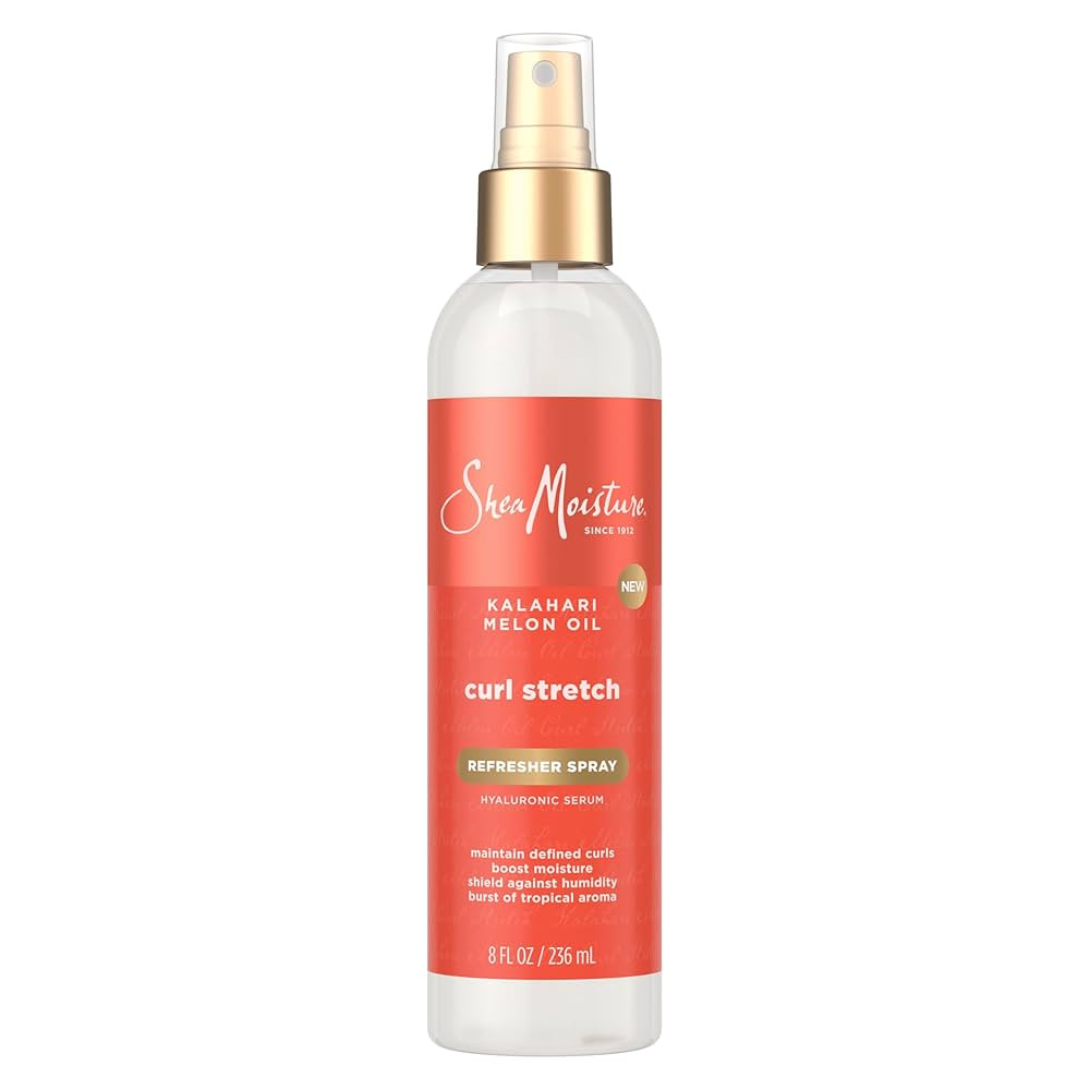 SheaMoisture Curl Stretch Refresher Spray Kalahari Melon Oil and Marula Oil Between Wash Style St... | Amazon (US)
