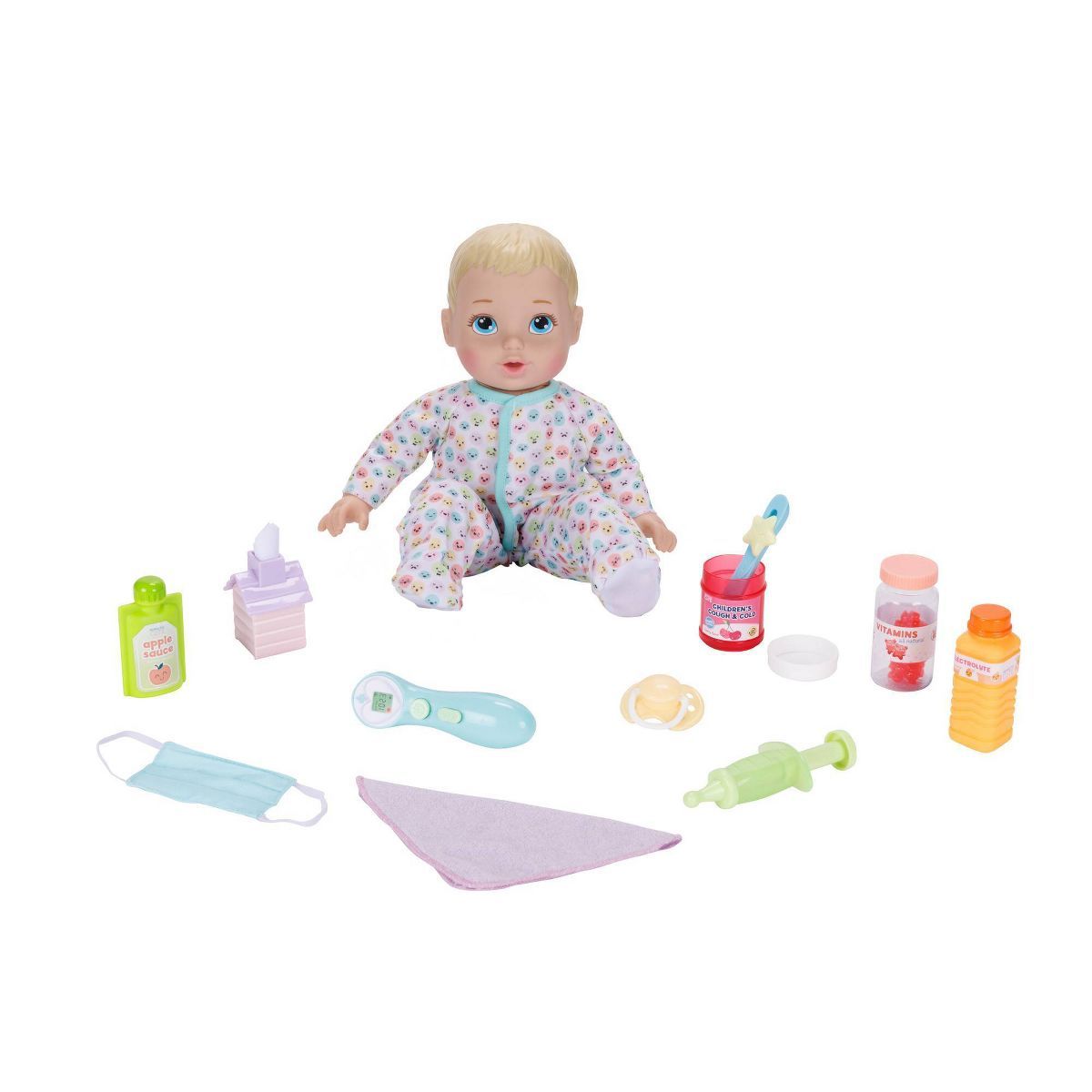 Perfectly Cute Get Better Baby Doll - Blonde Hair/Blue Eyes | Target