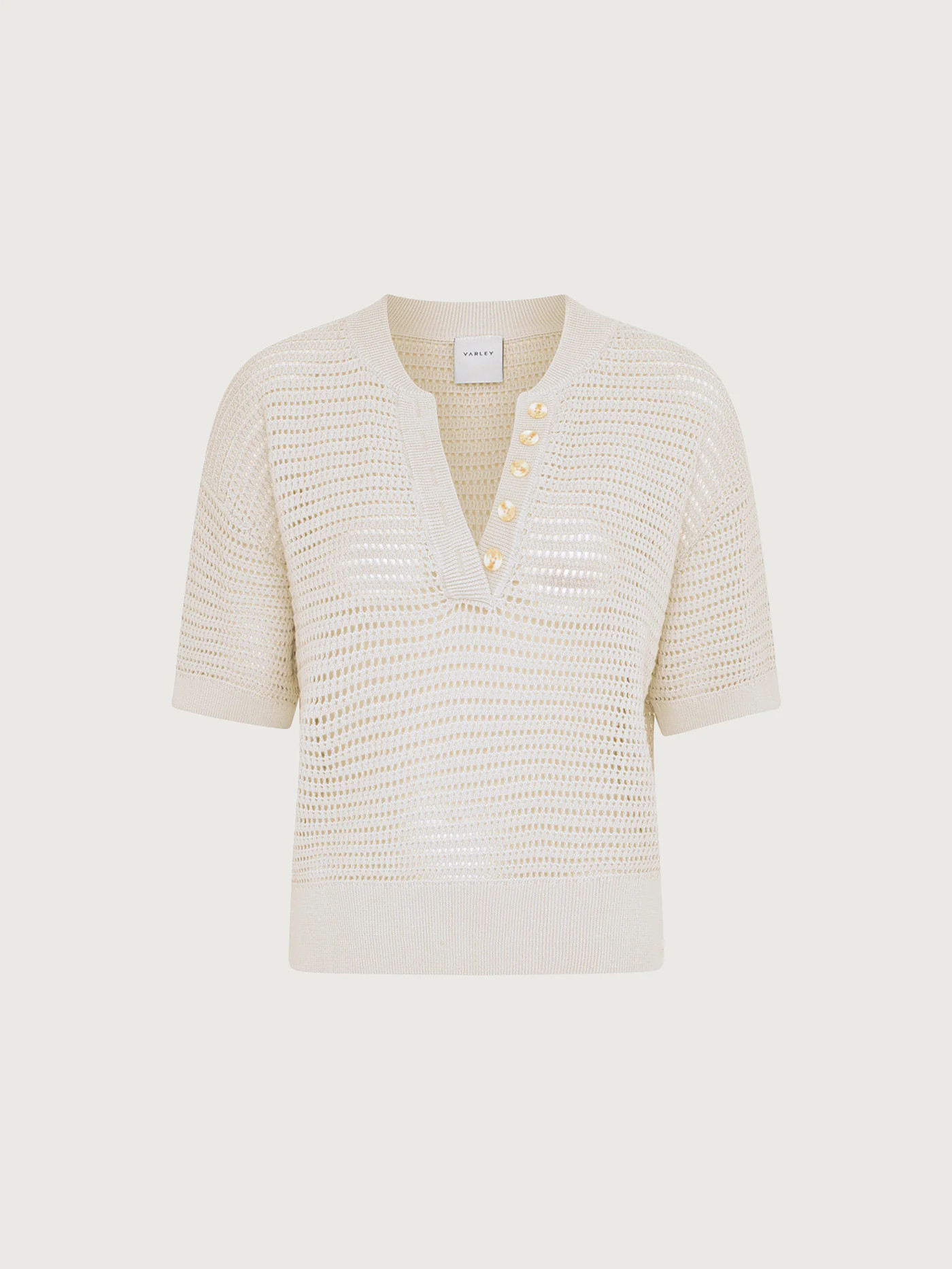 Callie Knit Top | Varley US, Mirage Grey / S | Varley US