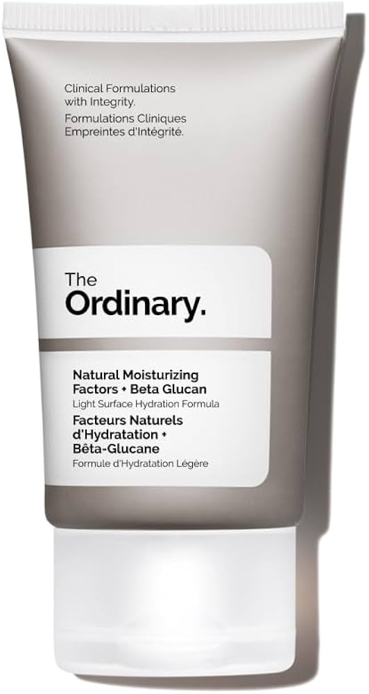 The Ordinary Natural Moisturizing Factors + Beta Glucan, Lightweight Gel Moisturizer for All-Day ... | Amazon (US)