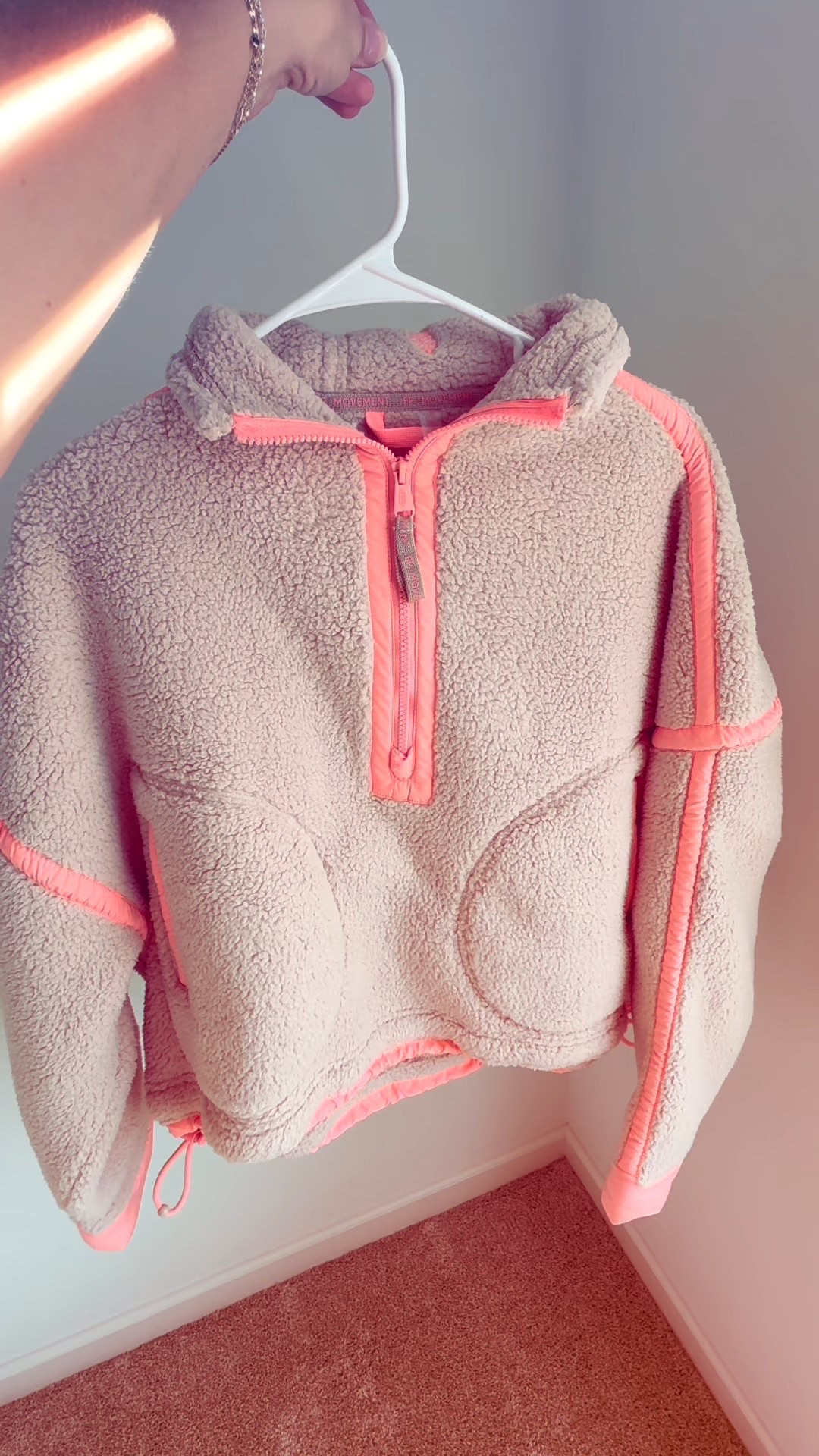 New fall staple. Free people, quarter zip fleece jacket. 

#LTKStyleTip #LTKFallSale #LTKSeasonal