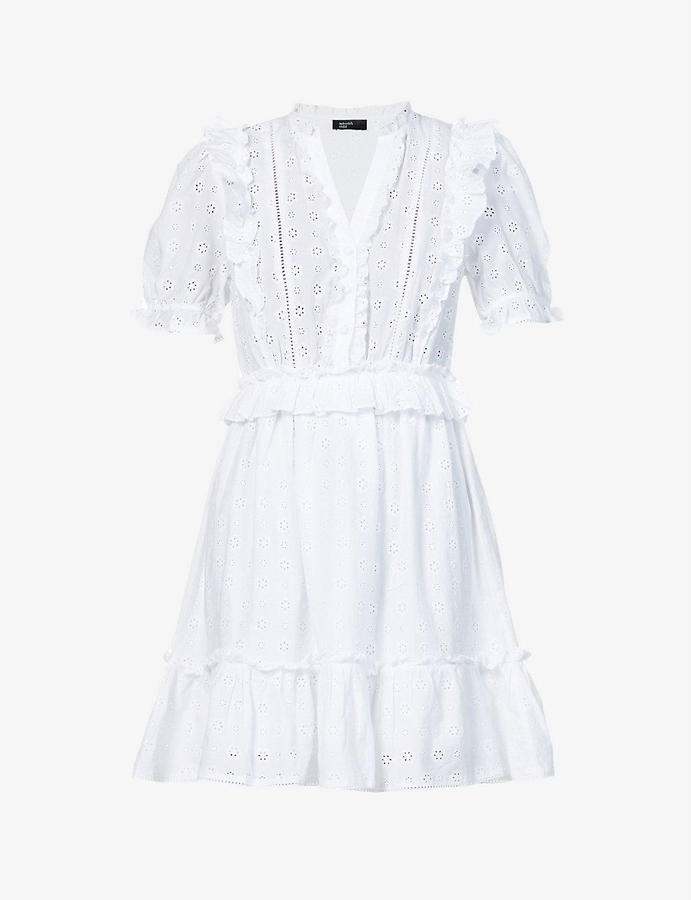 Tilly broiderie cotton mini dress | Selfridges