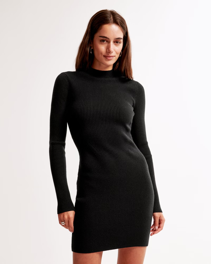 The A&F Paloma Long-Sleeve Mini Dress | Abercrombie & Fitch (US)