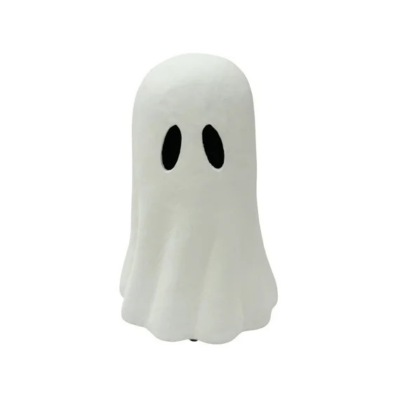 Paper Mache Ghost Tabletop Decoration, White, 11", Halloween by Way To Celebrate | Walmart (US)