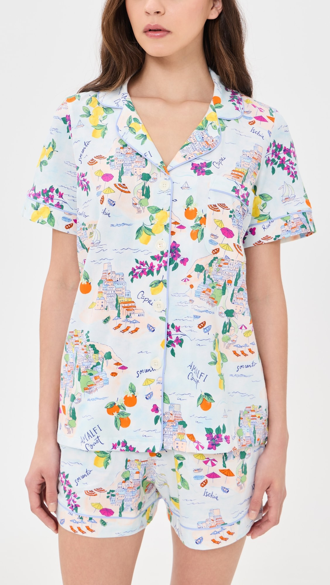 Amalfi Escape Pajama Set | Shopbop