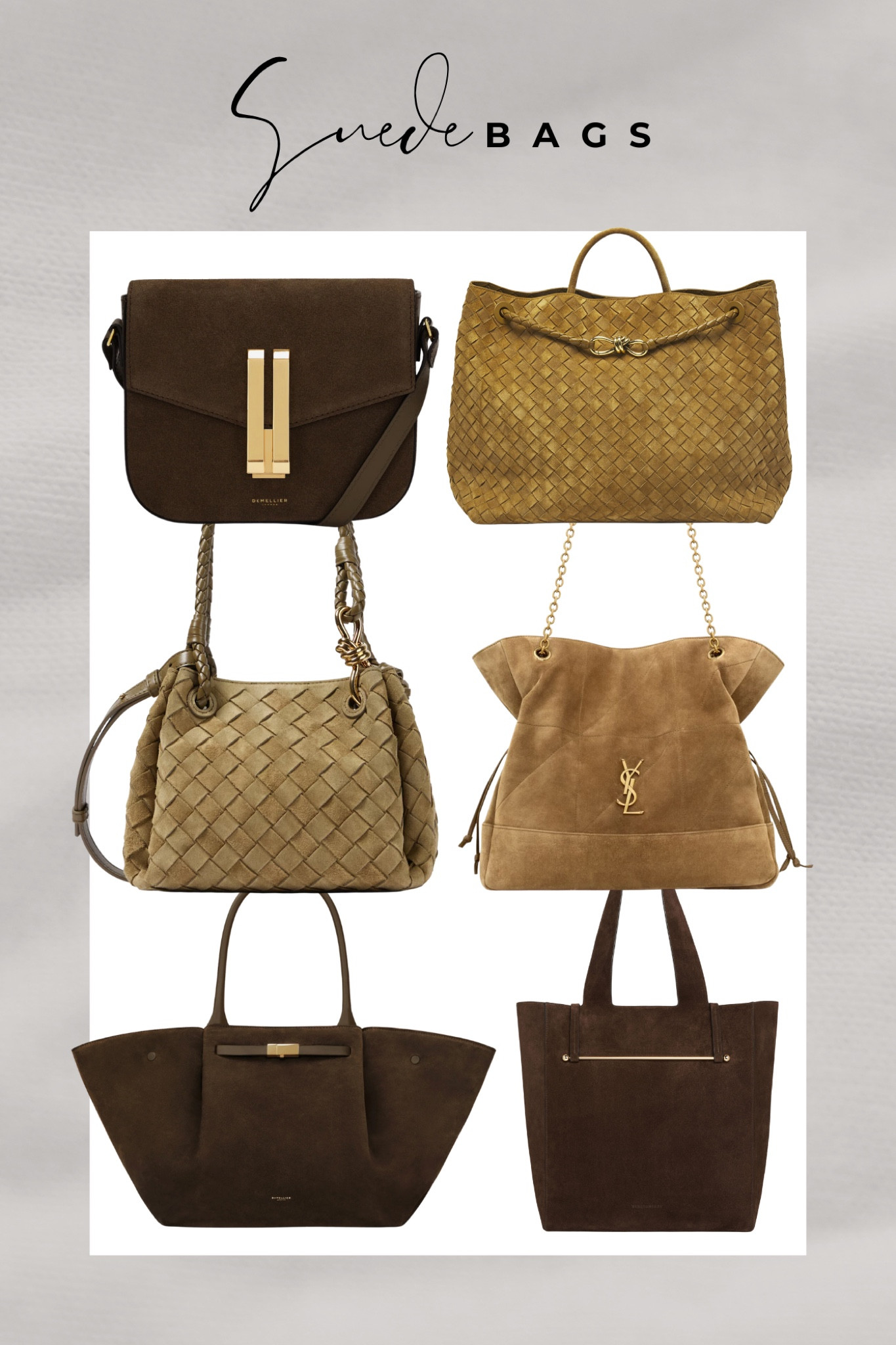 Add some depth and texture to an outfit with an on-trend suede designer bag 🤎

#LTKItBag #LTKStyleTip #LTKSeasonal