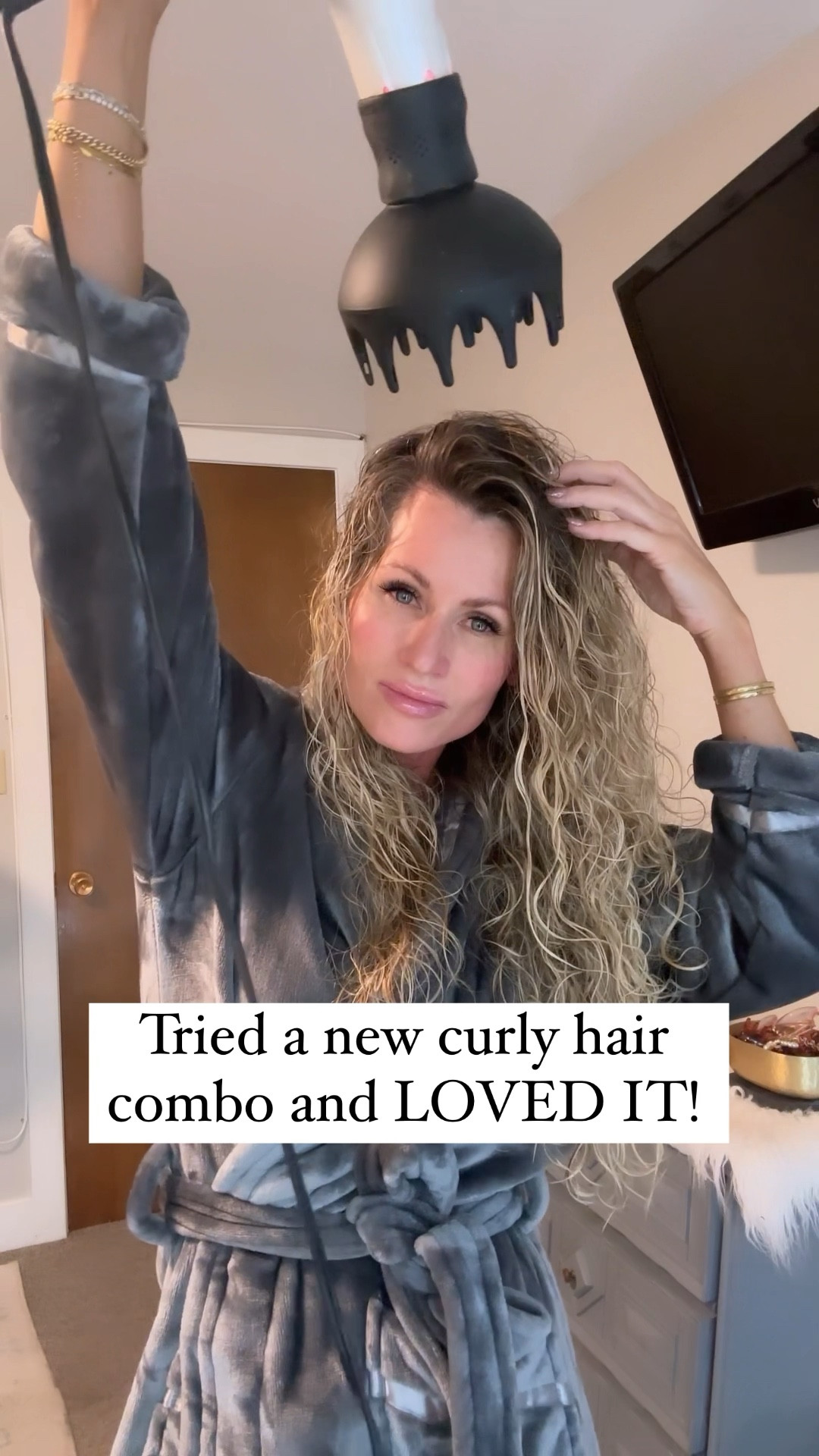 Awesome curly hair combo for bouncy soft curls. #amazon #curlyhair #naturalcurls #hairtutorial

#LTKHoliday 

#LTKstyletip #LTKbeauty