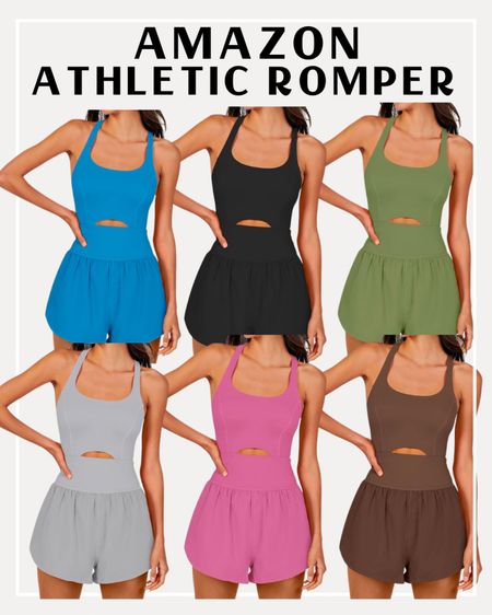 Amazon athletic romper! 

#LTKFindsUnder50 #LTKSeasonal #LTKStyleTip