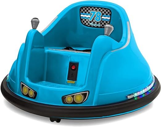 FunPark 6V Bumper Car for Toddlers, Kids, Electric Ride On Toys for Baby, Ages 1.5-4 Years, LED L... | Amazon (US)