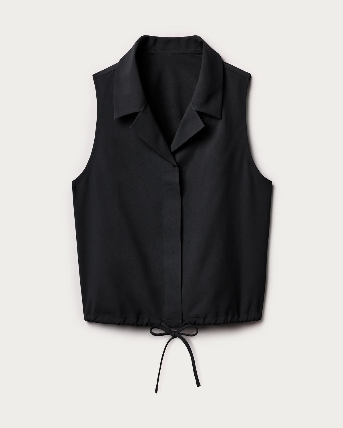 Mirage Sleeveless Notch Collar Blouse | Rhone Apparel | Rhone