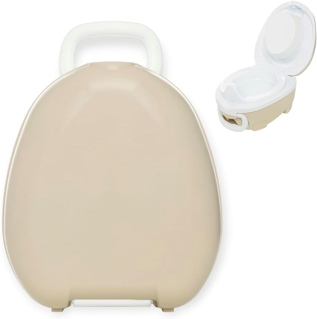 My Carry Potty - Natural Beige Travel Potty, Award-Winning Portable Toddler Toilet Seat for Kids ... | Amazon (UK)