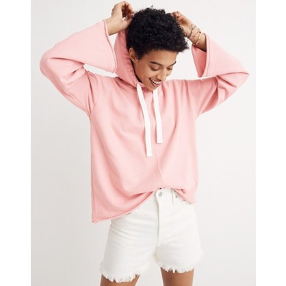 Bell-Sleeve Hoodie Sweatshirt | Madewell
