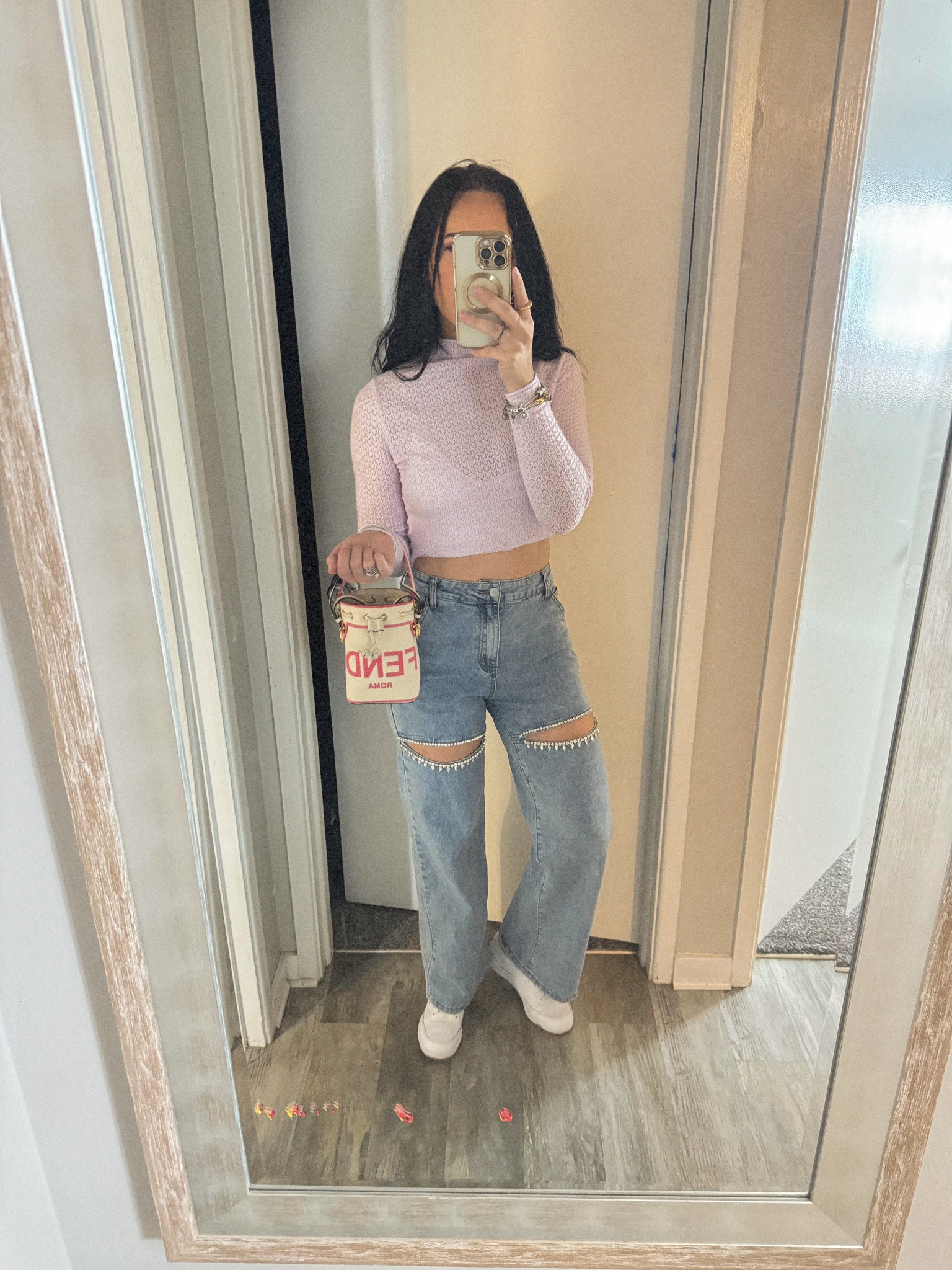 Sunday funday fit check is leaving me full of COLOR and so much happiness 🌸🪻🌷🌼

This top if the perfect basic to transition into Spring!

Comment SHOP for links to my entire outfit! CHELSIE15 saves $$ on my rhinestone jeans @nanamacs 


Spring outfits, spring outfit ideas, spring colors, Easter outfit, Easter ideas, Sunday funday, fit check, Jean outfits, target outfit ideas, girl mom, colorful outfits


#springoutfit #springoutfits #springoutfitideas #springoutfitinspo #targetstyle #targetfashion #nanamacs #nanamacspartner #nanamacscollab 

#LTKitbag #LTKshoecrush #LTKfindsunder50