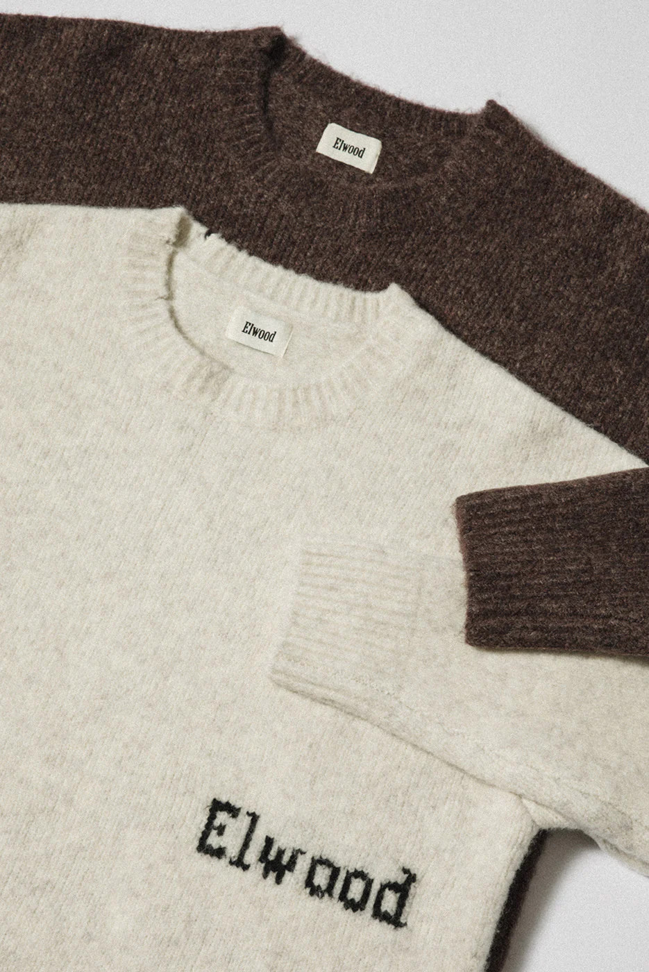 KNIT CREWNECK SWEATER | Elwood Clothing