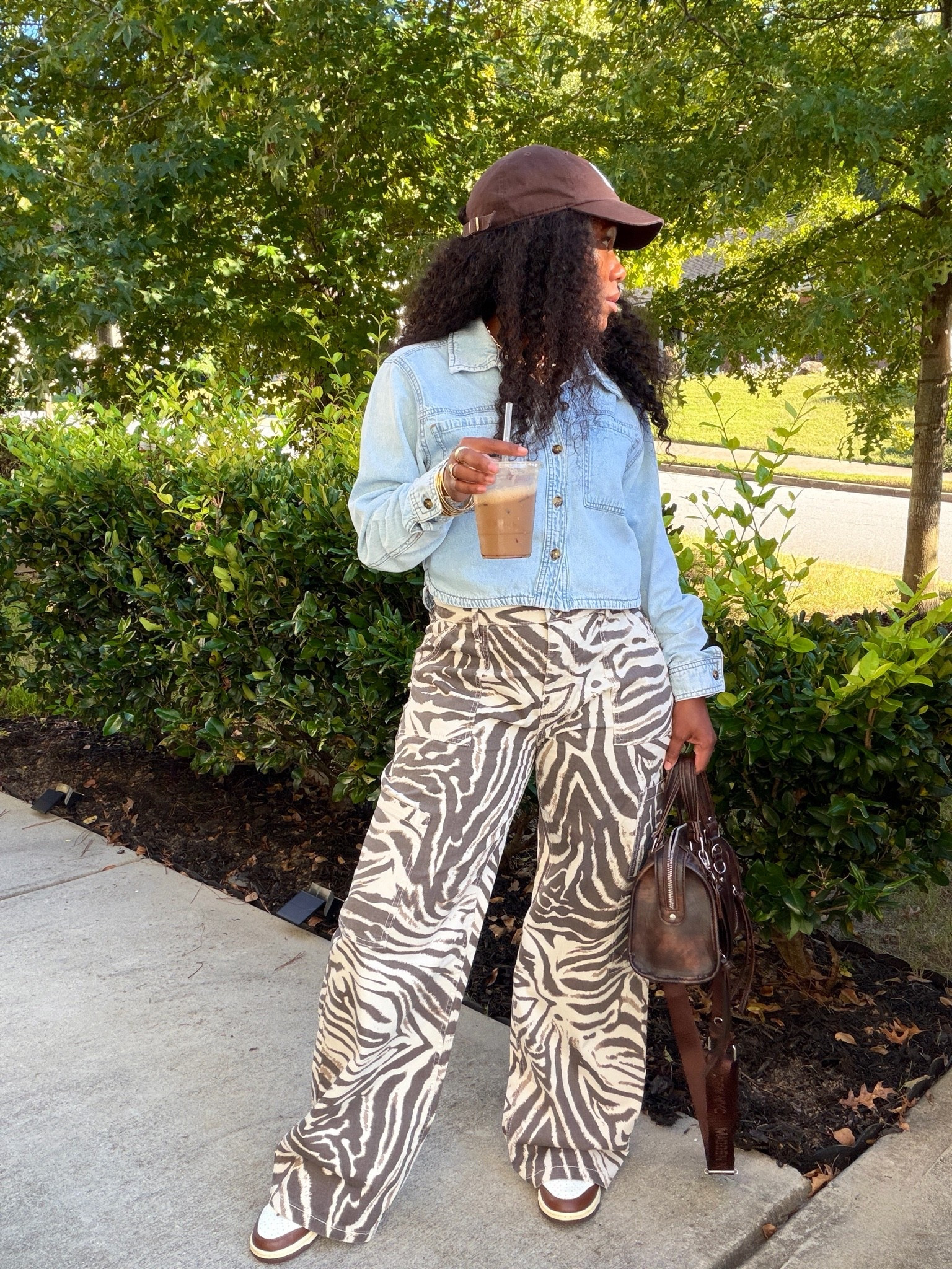 How I styled zebra print wide leg cargo pants

#LTKgrwm #LTKootd #LTKPetite