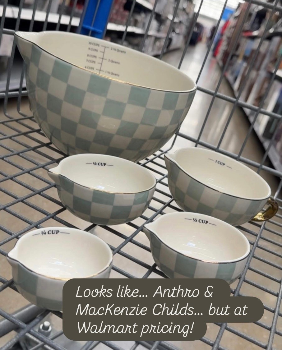 Thyme & Table, Anthro looks for less, MacKenzie Childs looks for less, checkered kitchen finds, tortoise glasses, seasonal heart glasses, Walmart new arrivals, Walmart spring 2026, Walmart home finds

#LTKHome #LTKfoodie