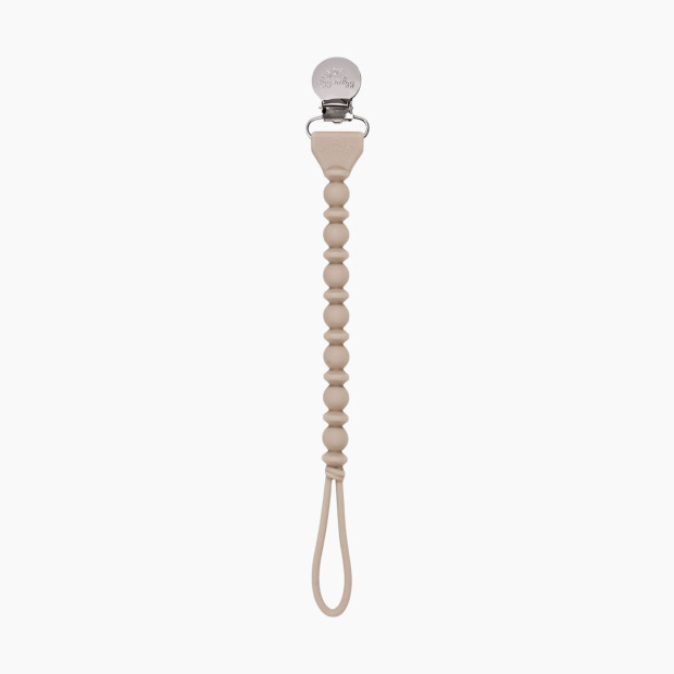 Itzy Ritzy Pacifier Clip in Toast | Babylist
