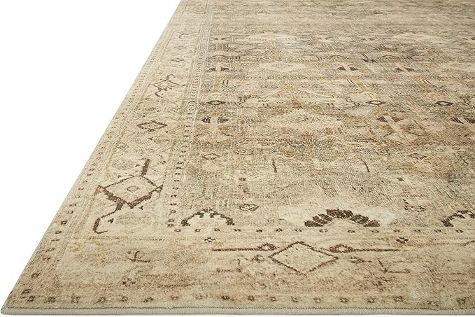 Loloi II Margot Collection MAT-04 Taupe / SAGE, Traditional 7'-6" x 9'-6" Area Rug | Amazon (US)