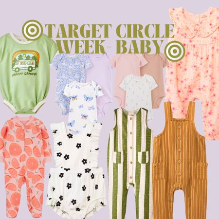 some of the deals on these adorable baby clothes as a target circle member 🤩 — up to 30% off right now! 

shop our faves for baby here!

#ad #target #targetpartner #TargetCircleWeek @Target

#LTKxTarget