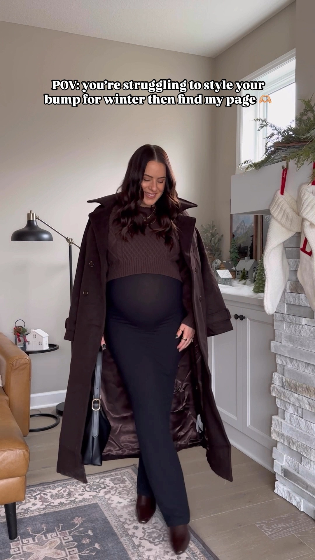 here for my preggo ladies this winter 🫶🏼☃️❄️ comment OUTFITS to have these outfits with sizing sent to your DMs!

follow @_lomeyer_ for affordable pregnant + petite outfit inspo! all outfits linked in my bio + @shop.ltk

#31weekspregnant #bumpstyle #maternityfashion #pregnancyfashion #pregnancystyle winter outfit, fall fashion, winter fashion, maternity outfit, pregnant outfit, pregnancy style winter, fall pregnancy outfits, winter pregnancy outfits, pregnancy outfit ideas, stylish outfits for pregnant women, bump style, Pinterest style, Pinterest outfit
