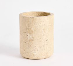Travertine Marble Wine Chiller | Pottery Barn (US)