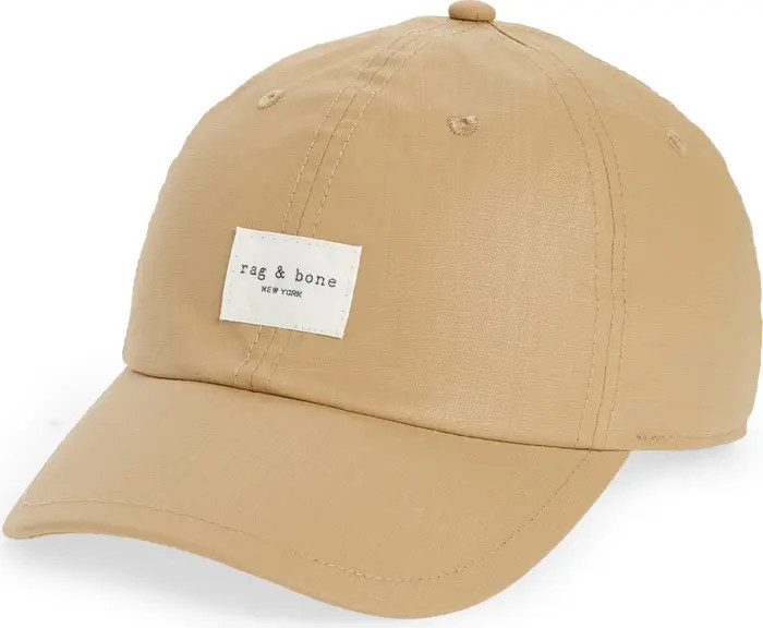 rag & bone Addison Linen Baseball Cap | Nordstrom | Nordstrom
