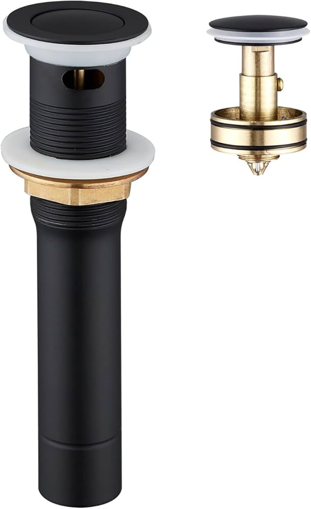 CREA Bathroom Sink Drain, Bathroom Sink Stopper with Drain Hair Catcher Pop Up Drain 1 1/2" for B... | Amazon (US)