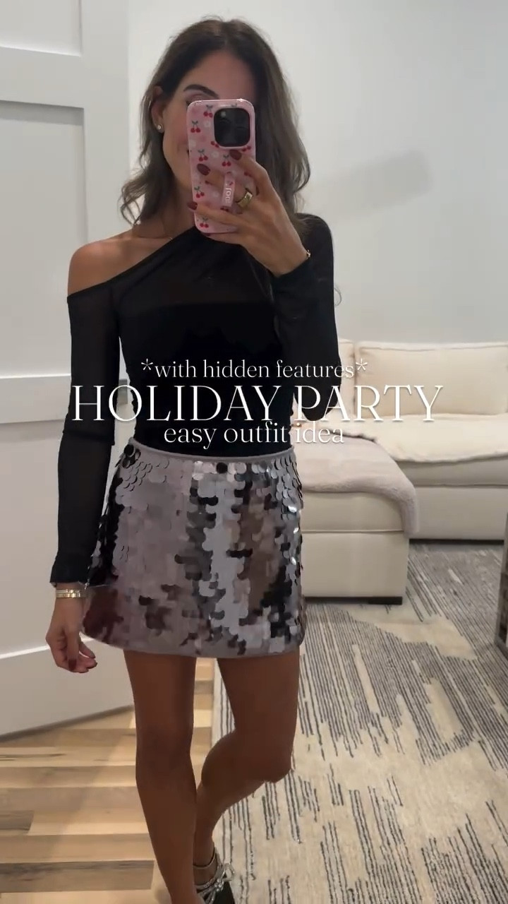the cutest sequin skirt back in stock! Size xxs. Abercrombie sequin skirt Has hidden shirts and so comfy to wear all night long! This mesh top is stunning with denim too. All fit petites with no tailoring! Abercrombie holiday party outfit top size xxs 

Holiday looks party look outfit ideas dress party outfits petite dress family photos sweater dress date night sequin skirt 

#holidayparty#partyoutfitideas#outfits#outfitoftheday#falloutfits#abercrombiestyle#falllooks#falloutfit#petitestyle#petiteblogger

#LTKParties #LTKSaleAlert #LTKHoliday
