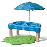 Step2 Cascading Cove Sand & Water Table with Umbrella | Kids Sand & Water Play Table with Umbrella | | Amazon (US)