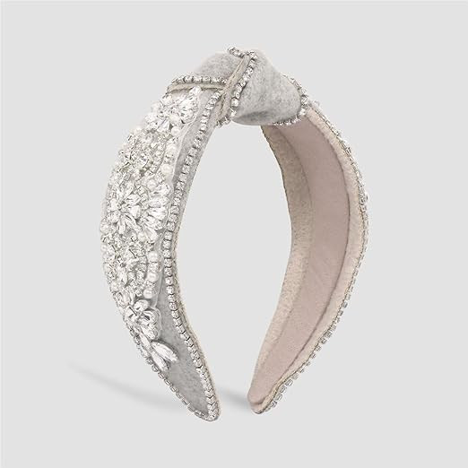 Youllyuu Exquisite Knot Headband Sequin Hair Hoop For Women Crystal Hairband Bezel Hair Accessori... | Amazon (US)