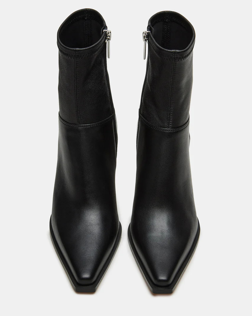 Stasia Black Leather | Steve Madden (US)