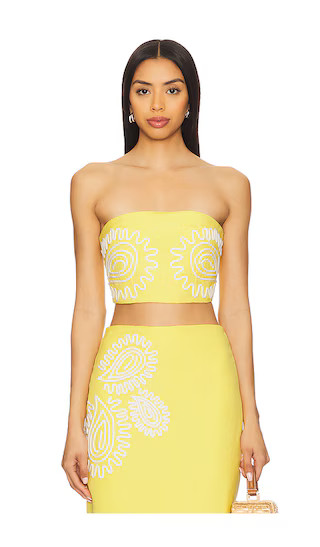 Carly Top in Lemon | Revolve Clothing (Global)