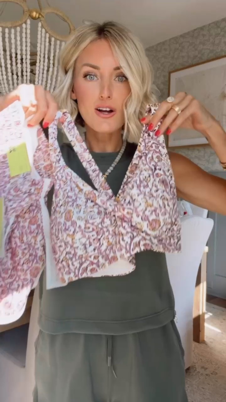 How cute is the print on these pieces?! I got size medium in the top & size small in the shorts.

Loverly Grey, Target find, Target fashion, matching set, activewear, athleisure

#LTKootd #LTKSeasonal #LTKActive