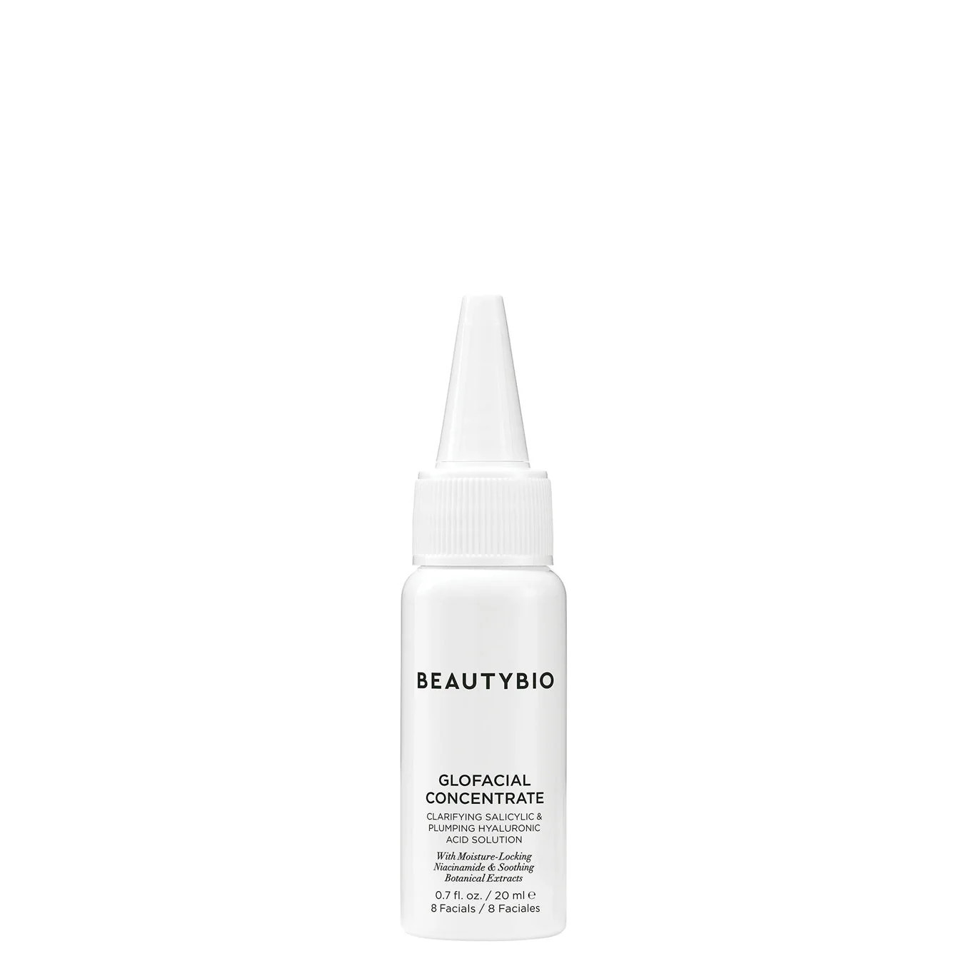 GLOfacial Concentrate: Salicylic/Hyaluronic Acid & Niacinamide 20 ml. | BeautyBio