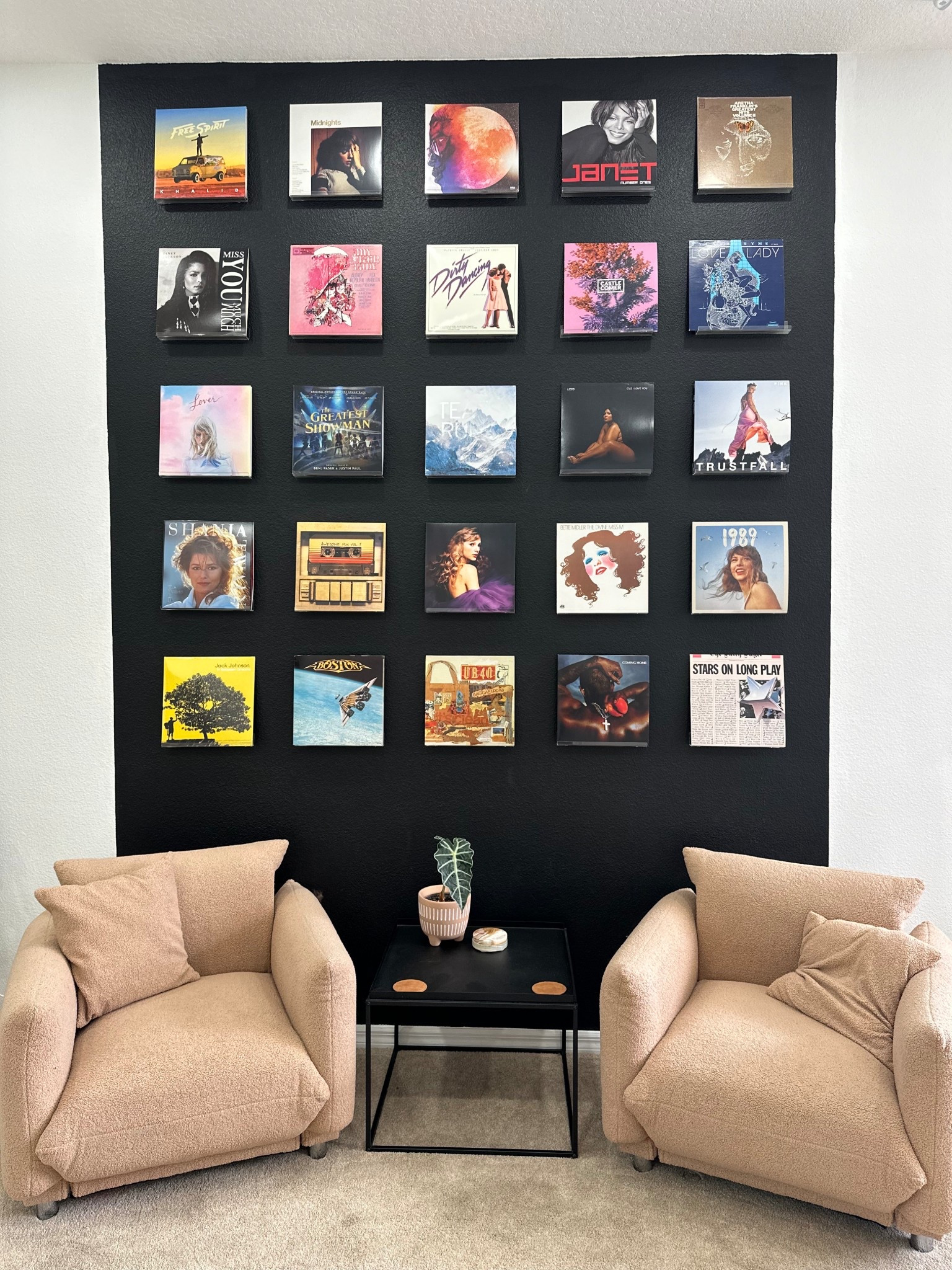 Record wall in the formal livingroom 

#LTKFindsUnder50 #LTKHome #LTKFindsUnder100