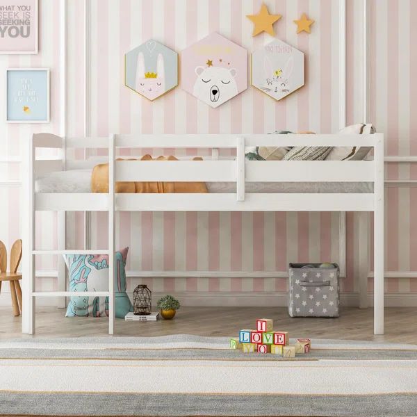 May Kids Twin Loft Bed | Wayfair North America