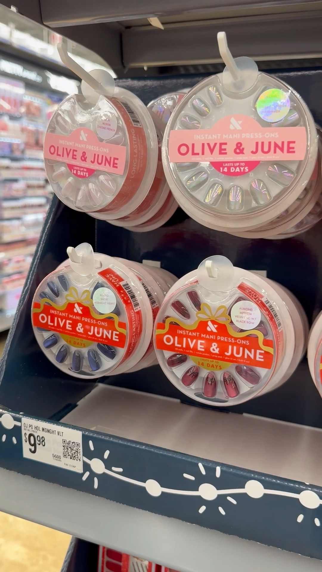 New Holiday Press on Nails by Olive & June at Walmart 

#LTKHoliday #LTKBeauty #LTKSeasonal