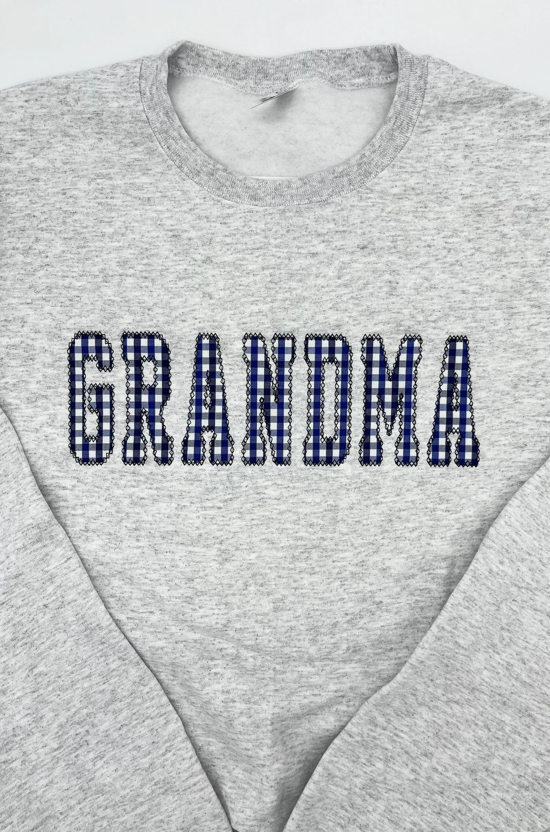 Gingham Nana Embroidered Sweatshirt Gift Christmas Gift - Etsy | Etsy (US)