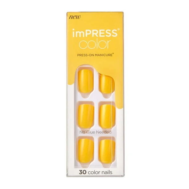 imPRESS Color Press-on Manicure, Yolo, Short | Walmart (US)
