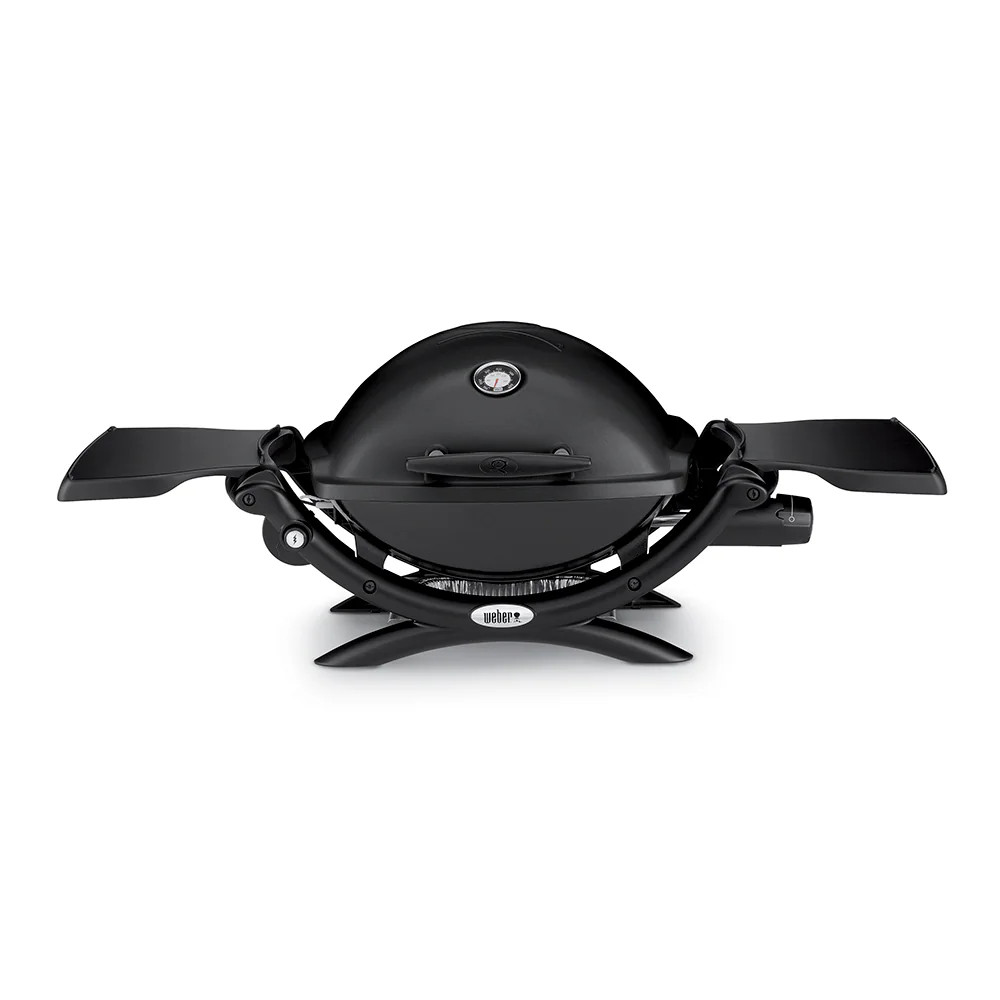Weber Q 1200 189-Sq. in Black Portable Liquid propane Grill one_size | 51010001 | Lowe's