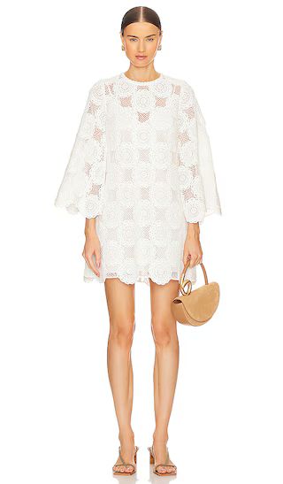 Junie Tunic Dress in Ivory | Revolve Clothing (Global)