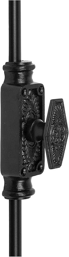 A29 Hardware, 6 Feet Iron Window Cremone Bolt, Black Powder Coat Finish | Amazon (US)