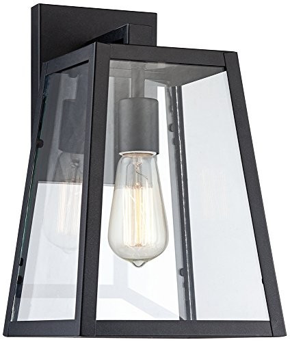 Arrington 13" High Mystic Black Outdoor Wall Light | Amazon (US)