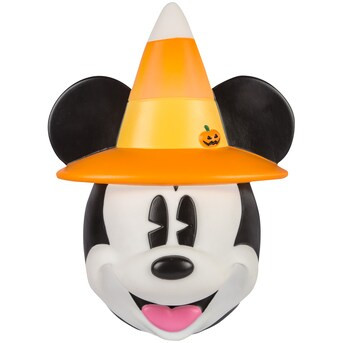 Disney 2-ft Lighted Mickey Mouse with Candy Corn Hat Blow Mold | Lowe's