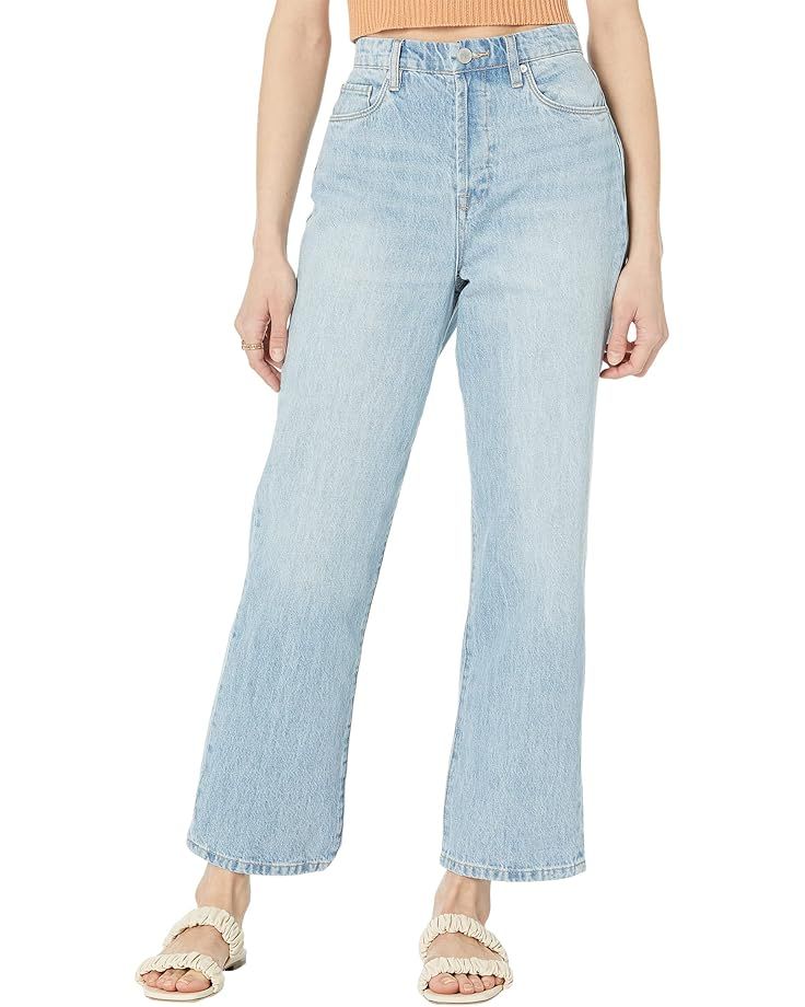 Blank NYC Baxter Light Wash Straight Leg Five-Pocket Jeans in Blue | Zappos