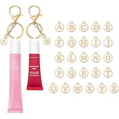 Personalized Lip Gloss Holder Keychain,Keychain Cap Compatible with Summer Fridays 0.5 oz & LANGI... | Amazon (US)