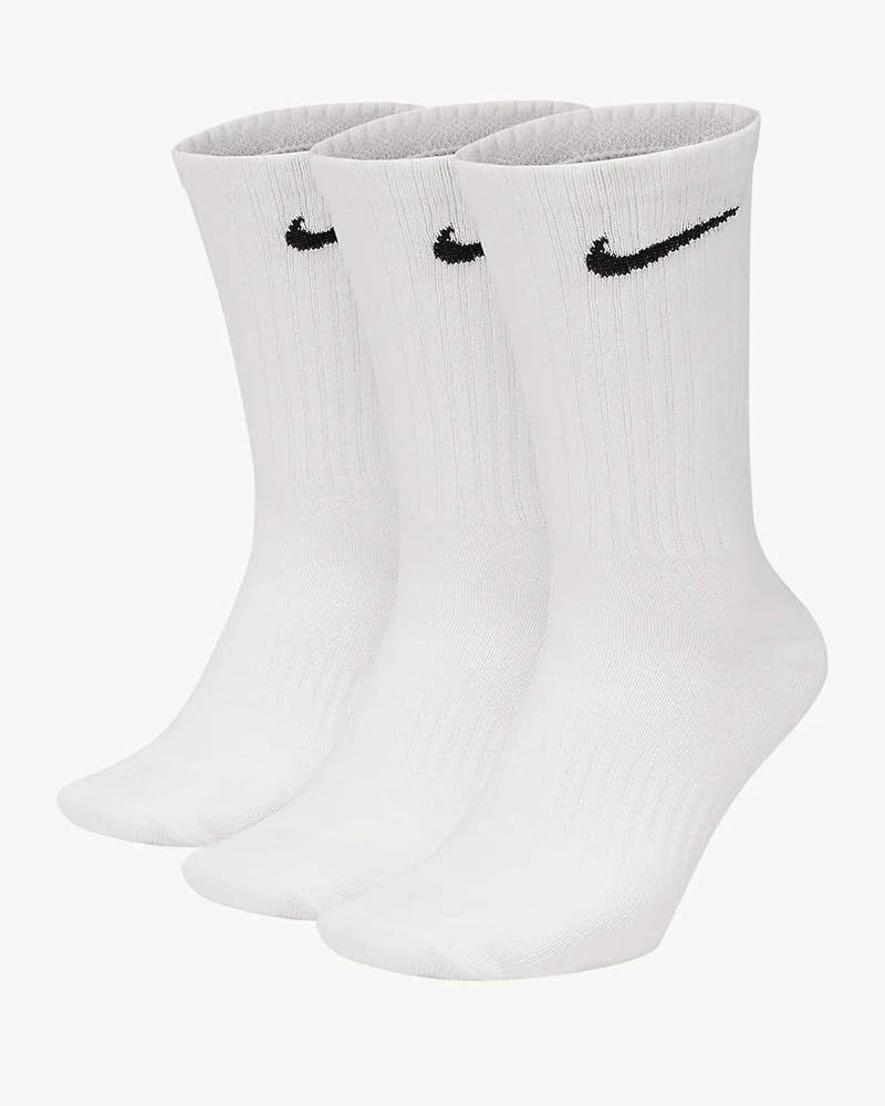 Nike Unisex Everyday Cushion Crew 3 Pair | Amazon (US)